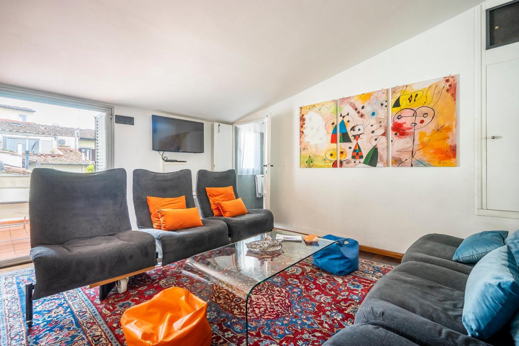 Penthouse Le Terrazze Duomo View Apartment Флоренция Екстериор снимка