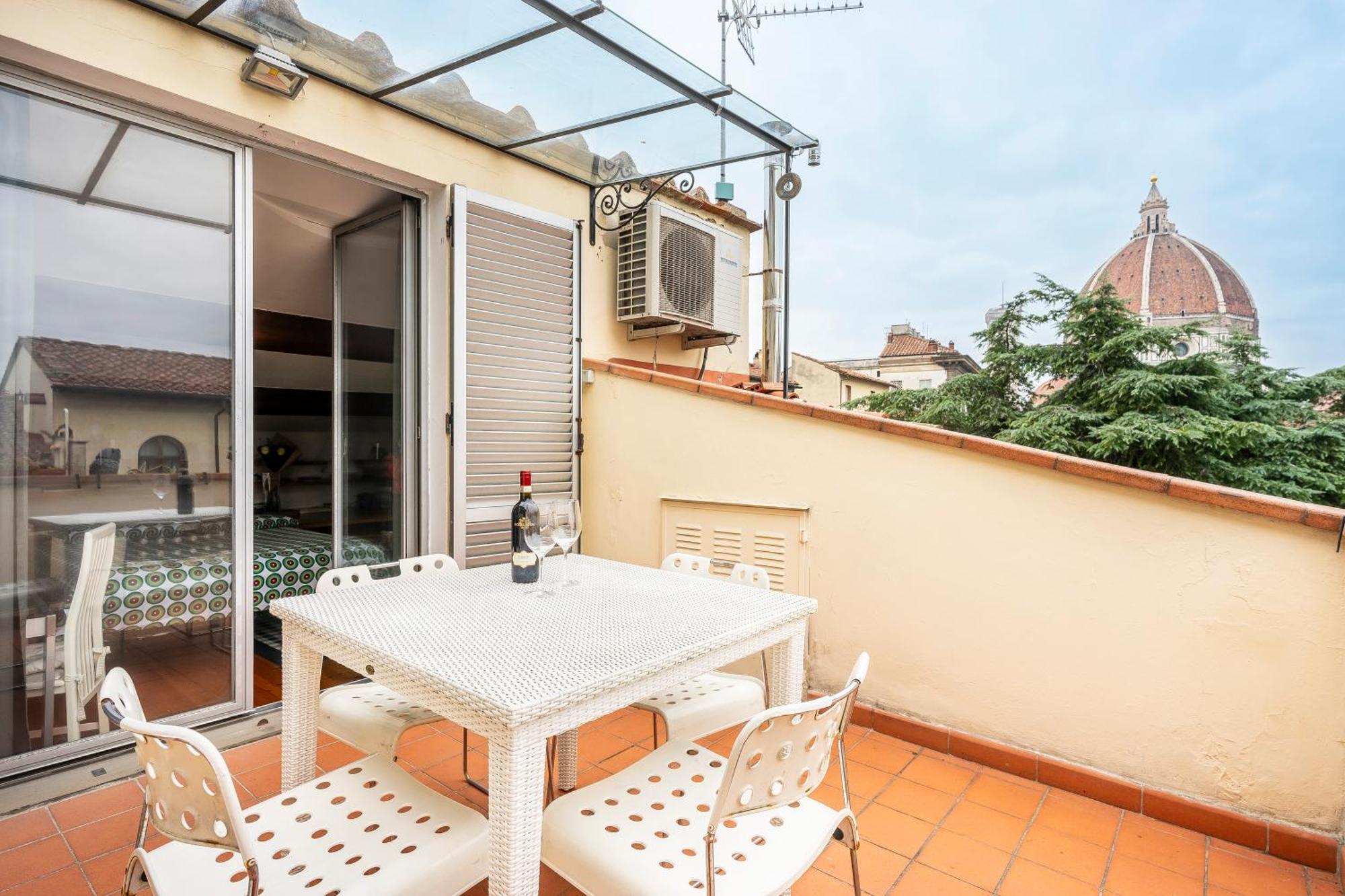 Penthouse Le Terrazze Duomo View Apartment Флоренция Екстериор снимка